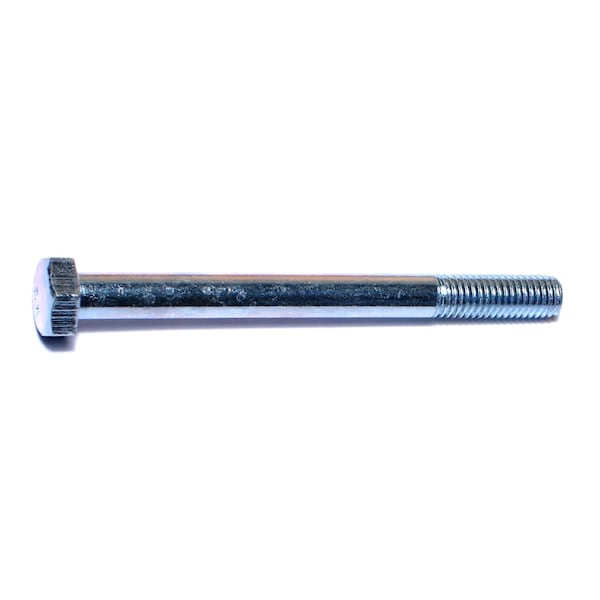 Midwest Fastener Class 8.8, M8-1.25 Hex Head Cap Screw, Zinc Plated Steel, 90 mm L, 25 PK 50456 - main